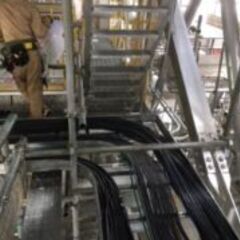 六ケ所村にて機械据付(発電機設置)作業　１０月～　開始の画像