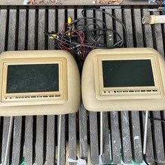 ⭐️決まりました⭐️8インチ　ヘッドレストモニター　2個