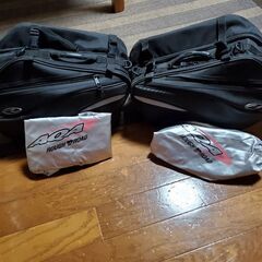ROUGH ROAD　ラフ＆ロード　RR9108　タンデムエアロサイドバッグ　中古　バイクバッグの画像