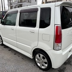 スズキ　ワゴンR　車　バイク　の画像
