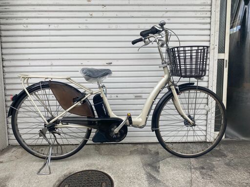 地域限定送料無料　ヤマハ　パス　ラフィーニ　新基準　子供乗せ　8,1AH　白　アシスタ　ビビ　神戸市　電動自転車