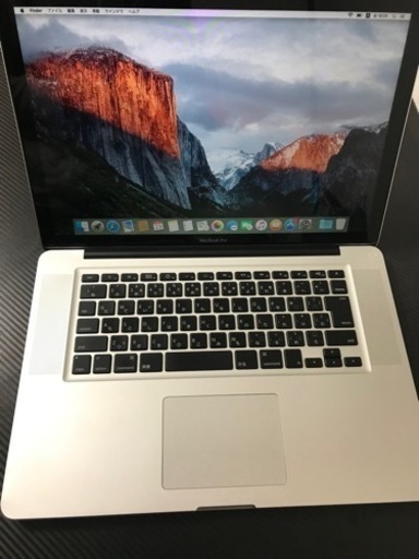 【受付終了】Macbook Pro 15インチ