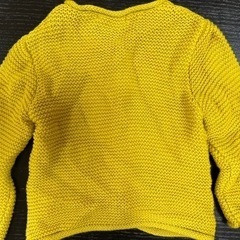 ブランシェスカラシ色カーディガン90の画像