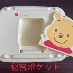 おもちゃ箱 【幅54×奥行41×高さ33cm】 くまのプーさんの画像