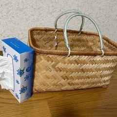 【新品未使用】ちどりバスケットの画像