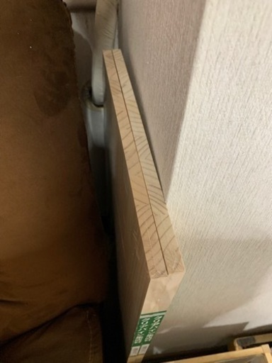 クリアパイン集成材×2枚