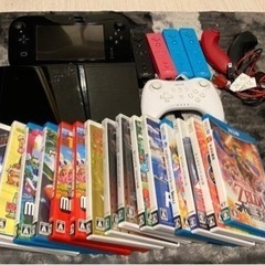 値段交渉相談応じます！任天堂Wii U箱付きとソフト14種類