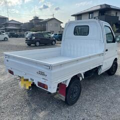 低走行3.5万キロ☆車検付き☆キャリィトラック5MT☆軽トラ☆新品シートカバー☆極上車の画像