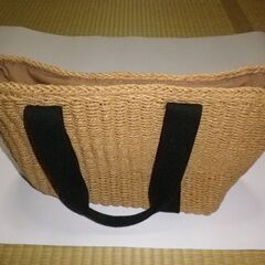 カゴバック　手提げバッグ　網バック