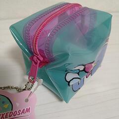 ビニールキューブポーチ🐧【未使用】の画像