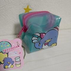 ビニールキューブポーチ🐧【未使用】