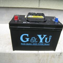 ディープサイクルバッテリー未使用ですが長期保管品