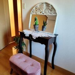 【ご成約中】アンティーク調アイアンミラー