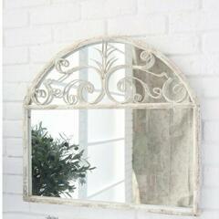 【ご成約中】アンティーク調アイアンミラーの画像