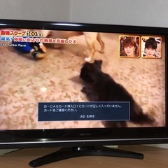訳有3000円★東芝REGZA★37ｲﾝﾁLED液晶テレビ★ダブルチューナー★USBHDD対応★37Z9000の画像