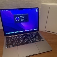 Macbook Air m2 2022 8gb 256gb スペースグレイ ほぼ新品