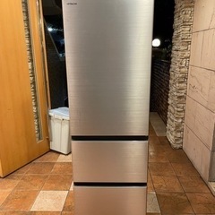 美品⭐︎長期延長保証あり　2021年製　HITACHI  315L冷蔵庫　R-V32NV(N)