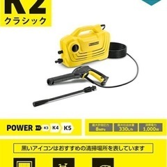 KARCHER ケルヒャー　K2クラシック　高圧洗浄機　新品未開封