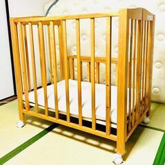 【取引先決定済】KATOJI カトージ ベビーベッド ミニ 折りたたみ
の画像