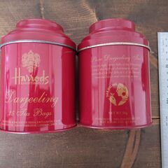 【非対面】Harrods　紅茶缶3缶【近々処分】の画像