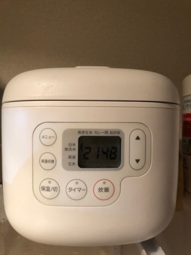 無印良品炊飯器・３合