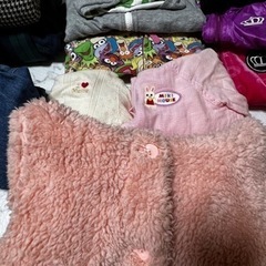 子供服　女の子　80㎝90㎝　上着　パーカー　まとめ売り