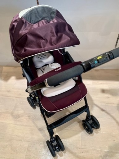 ■店頭引取限定■美品☆コンビ　ベビーカー　メチャカルハンディオート４キャスplus HF♫定価60900円