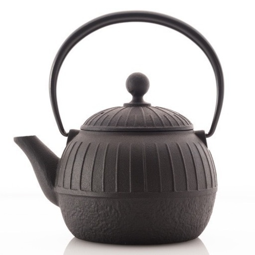 【美品】南部鉄器 鉄瓶 千草