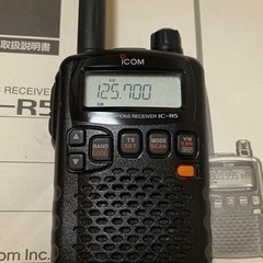 ICOM IC-R5 マルチバンドレシーバー　高帯域受信機　航空祭にの画像
