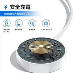 Apple watch 充電ケーブル 2in1 持ち運び便利 急速充電の画像