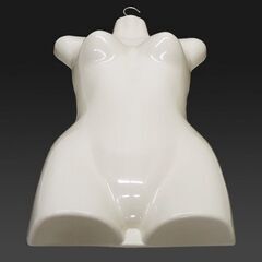 女性用 マネキンハンガー  白 全身 ハーフトルソー 7～9号サ...