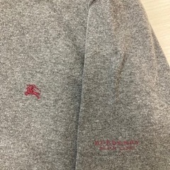 BURBERRY BLACK LABAL ノバチェック柄ボタンヘンリーネックTシャツ Mの画像