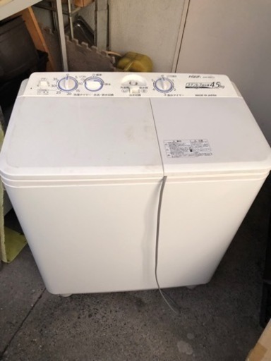 二層式洗濯機　配達可能