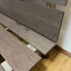 べダブルベット＆フレームの画像