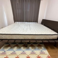 べダブルベット＆フレームの画像