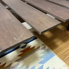 べダブルベット＆フレームの画像