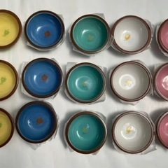 処分前　未使用品　フルーツ小鉢　５枚組　3セット　１５枚　ノベルティ