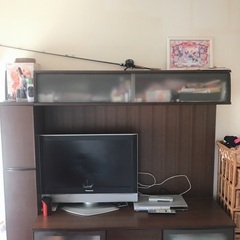 大急募 大型テレビボード収納機能多数