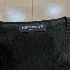 HIDE AWAYS セーター 試着のみ NICOLE　サイズ46(M)の画像