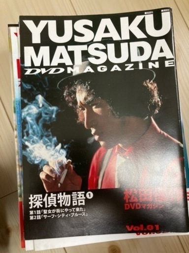 松田優作DVD 1-41 マガジン　ポストカード　名刺入れ