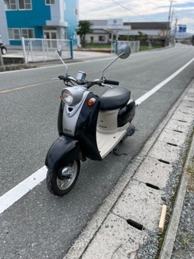 YAMAHAビーノ　5au エンジン良好　新品バッテリー、キーシリンダー