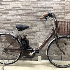 東京23区配達無料　新基準 Panasonic パナソニック ビビ　8.9Ah 電動自転車☆中古☆パナ ③