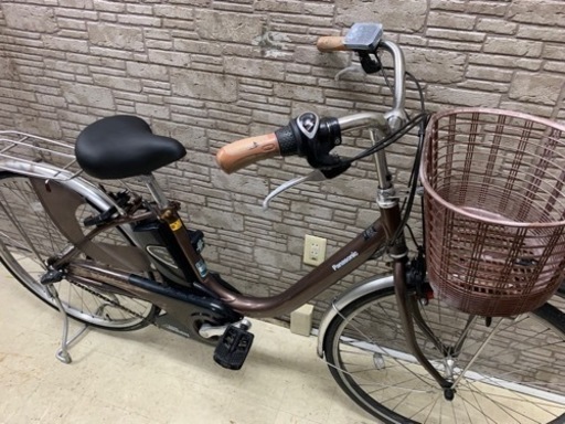東京23区配達無料　新基準 Panasonic パナソニック ビビ　8.9Ah 電動自転車☆中古☆パナ ③