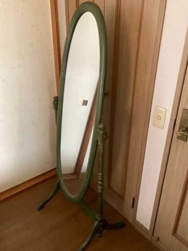 決まりました！アンティークな姿見
