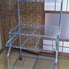 メタル製パソコンラック