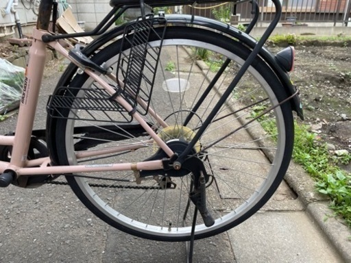 【地下鉄赤塚・平和台】自転車　ママチャリ26インチ　ギア付き　パンク無し