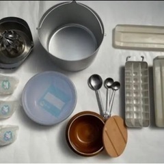 新品中古　写真1~3 調理器具まとめ　しゃぶしゃぶ鍋　レンジ　ホ...