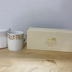 取引中■COACHのカップ　未使用‼︎■の画像