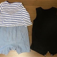 ④子供服80cm 　ロンパース　カバーオール　キッズ幼児男の子の画像