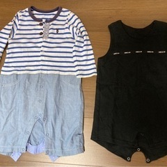 ④子供服80cm 　ロンパース　カバーオール　キッズ幼児男の子